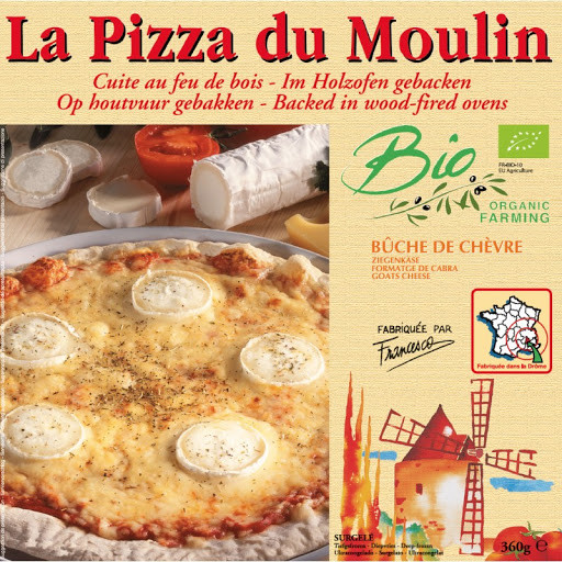 La Pizza Du Moulin - Pizza à la bûche de chèvre
